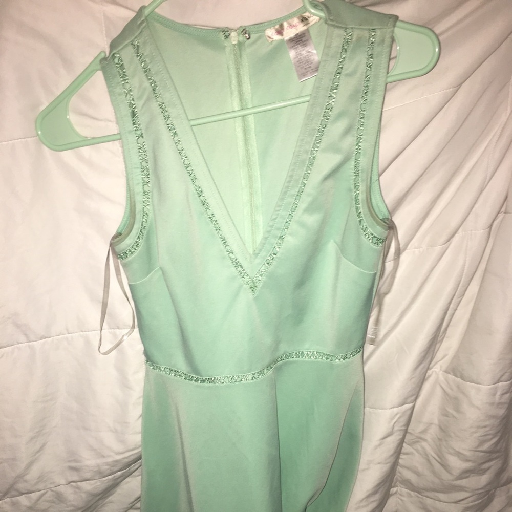 Halter mini dress
